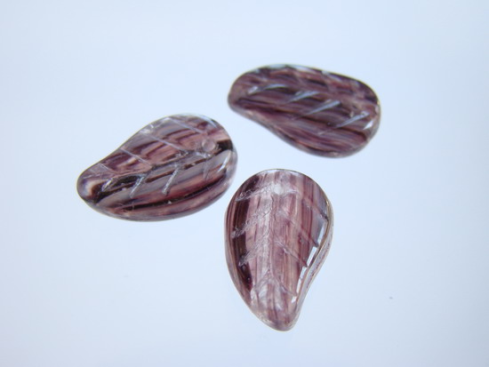 Mačkané korálky 15 x 10 x 3,5 mm