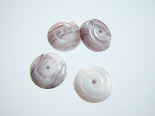 Mačkané korálky 10 x 5 mm