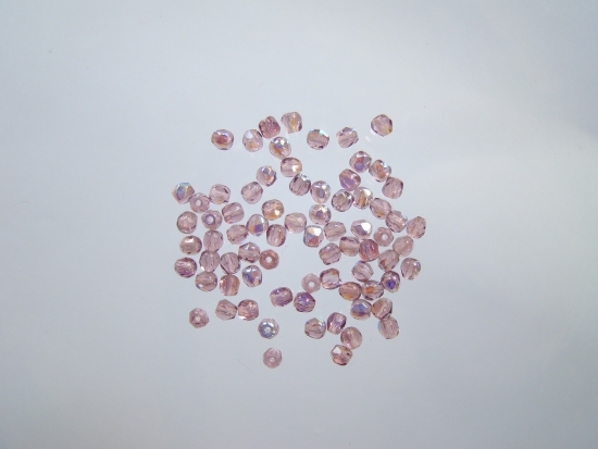 Brúsené korálky 3 mm