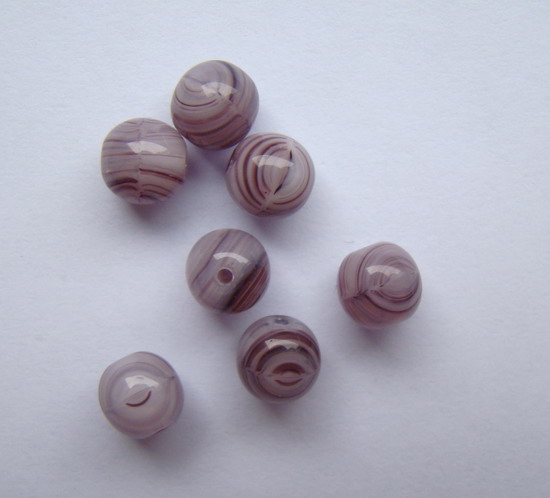 Mačkané korálky 6 mm