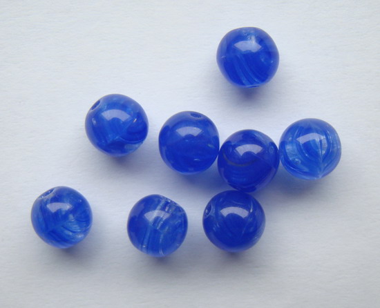 Mačkané korálky 6 mm