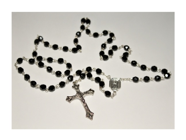 Sklenený ruženec RS 005