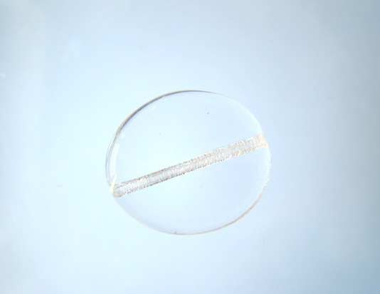 Mačkané korálky 20 x 17 x 5 mm