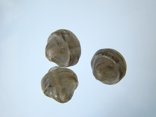 Mačkané korálky 11 x 10 mm