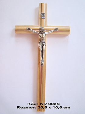 Drevený kríž na zavesenie KR 003S