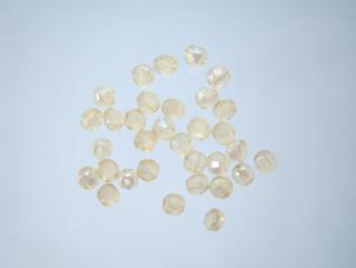 Brúsené korálky 4 mm