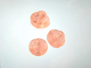 Mačkané korálky 11 x 10 mm