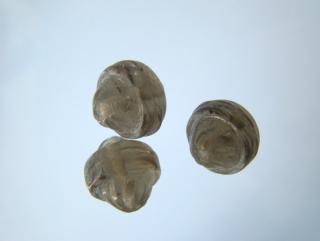 Mačkané korálky 11 x 10 mm