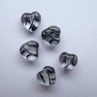 Mačkané korálky 6 mm