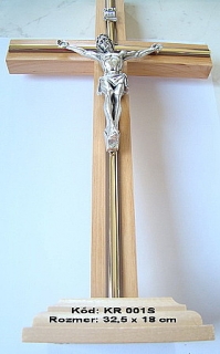 Drevený kríž na stojane KR 001S