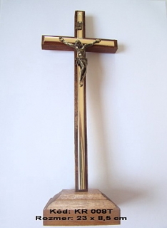 Drevený kríž na stojane KR 008T