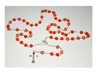 Sklenený ruženec RS 003