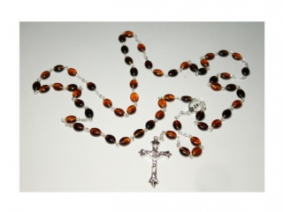 Sklenený ruženec RS 004